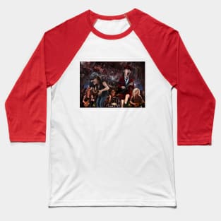 Rock 'n Roll Train Baseball T-Shirt